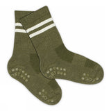 Non-Slip Sports socks Cotton - Olivine