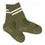 Non-Slip Sports socks Cotton - Olivine