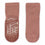 Anti-slip grip socks in Merino wool - Woodrose