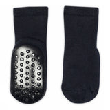 Anti-slip grip socks in terry cotton - Navy