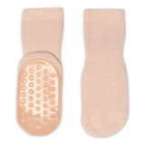 Rutschfeste Griffsocken aus Frottee-Baumwolle – Rose Dust