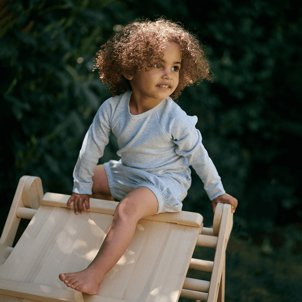 Elm Bluse Bio-Baumwolle GOTS - Sea