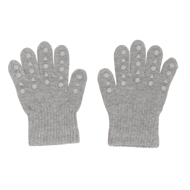 Fingerhandschuhe Bio-Baumwolle - Grey Melange