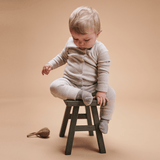 Oak Onesie Organic GOTS Cotton - Ash