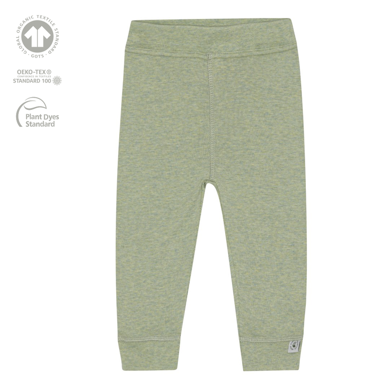 Wurzelhose Bio-Baumwolle GOTS - Blatt