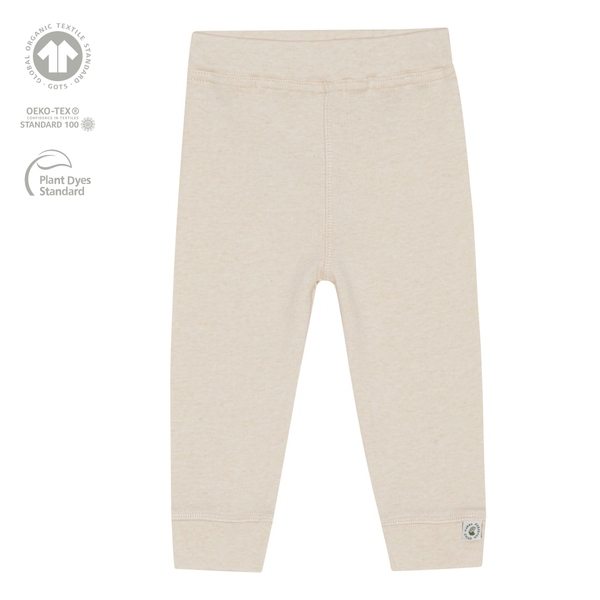 Wurzelhose Bio-Baumwolle GOTS - Vanille