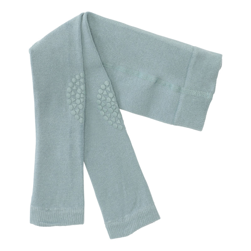 Rutschfeste Krabbelleggings mit Noppen für Babys und Kleinkinder - Dusty Blue