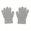 Non-Slip Grip Gloves for Babies and Toddlers - Organic Cotton - Grey Melange