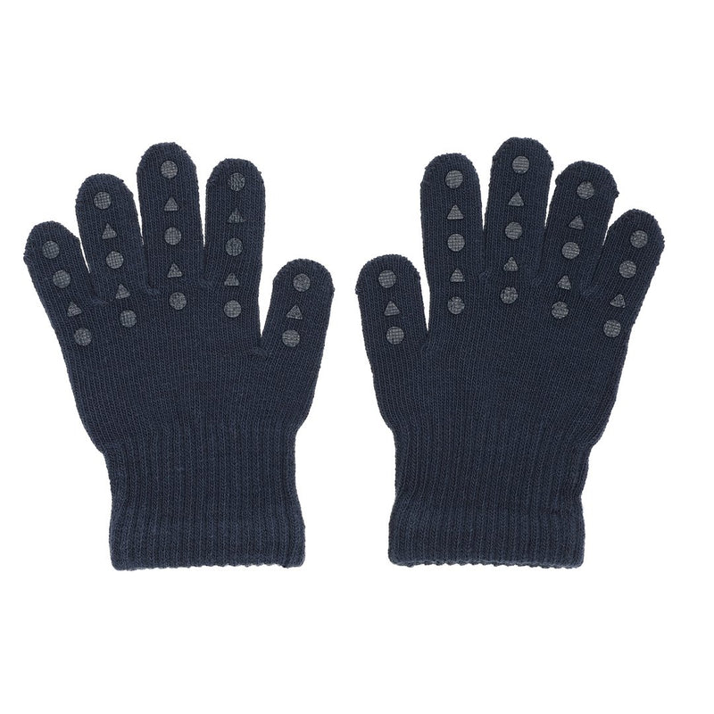 Fingerhandschuhe Bio-Baumwolle - Navy Blue