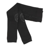 Rutschfeste Krabbelleggings mit Grip für Babys und Kleinkinder - Schwarz
