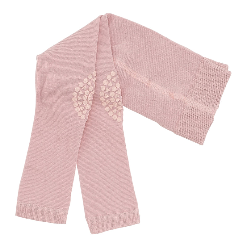 Rutschfeste Krabbelleggings mit Grip für Babys und Kleinkinder - Dusty Rose