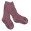 Non-Slip socks terry Cotton - Misty Plum