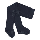 Rutschfeste Krabbelstrumpfhose mit Noppen für Babys und Kleinkinder - Organic Cotton Organic Cotton - Navy Blue