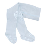 Rutschfeste Krabbelstrumpfhose mit Noppen für Babys und Kleinkinder - Organic Cotton Organic Cotton - Himmelblau