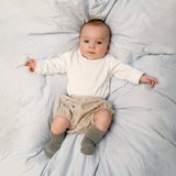 Anti-Rutsch-Socken - Bio-Frottee Mini - Sand
