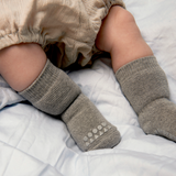 Anti-Rutsch-Socken - Bio-Frottee Mini - Sand